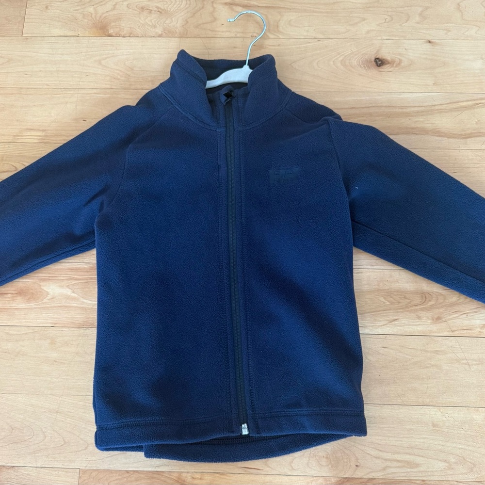 Helly Hansen Kids Navy Fleece Jacket NWOT!!! Size 6